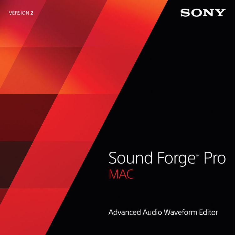 Sound Forge Pro For Mac